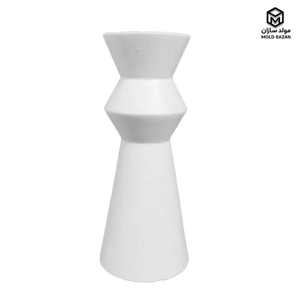Geometric model candlestick silicone mold قالب سیلیکونی شمعدان مدل هندسی