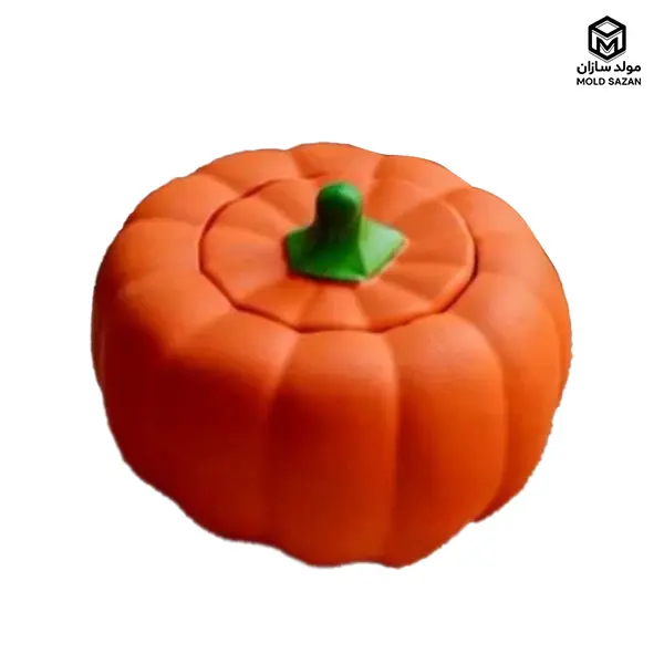 Pumpkin design bank mold قالب بانکه طرح کدو