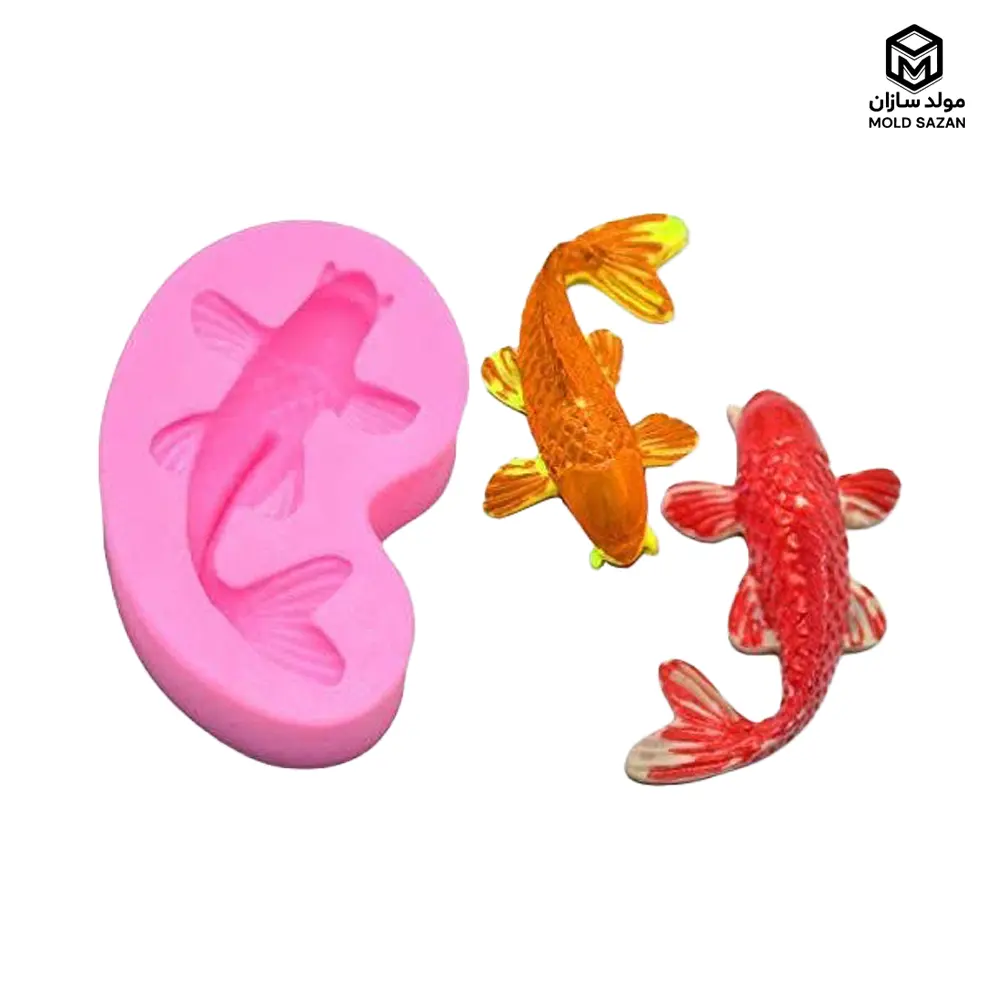 Silicone mold for Haftsin fish قالب سیلیکونی ماهی هفت سین