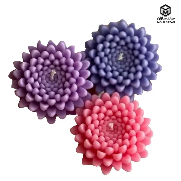 Small Chrysanthemum Silicone Mold قالب سیلیکونی گل داوودی کوچک