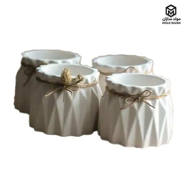 Elizabethan vase mold قالب گلدان الیزابت