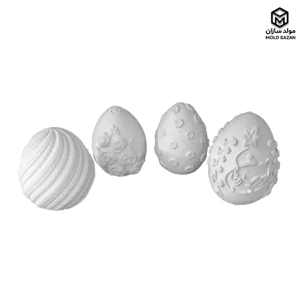 Haftsin egg model mold in 4 designs قالب هفت سین مدل تخم مرغ در 4 طرح
