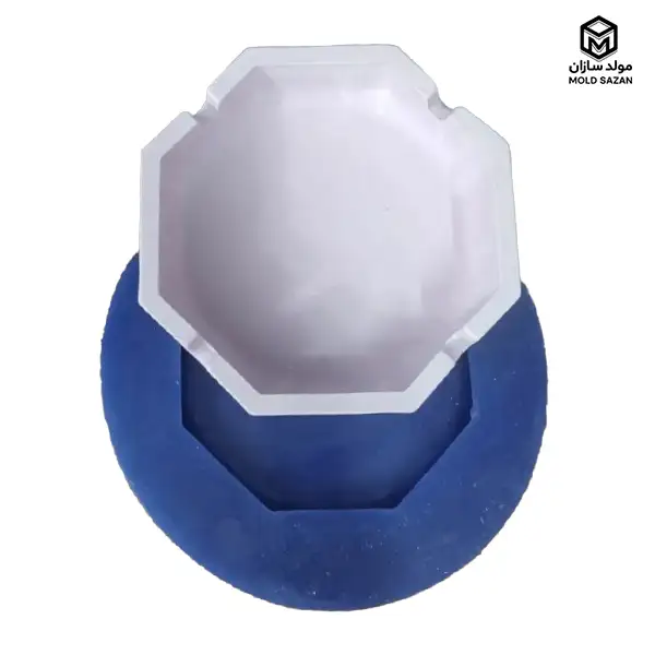 8-sided ashtray mold قالب زیر سیگاری 8 ضلعی
