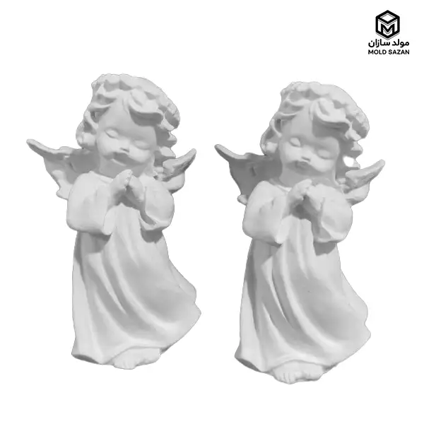 Angel model candle silicone mold قالب سیلیکونی شمع مدل فرشته