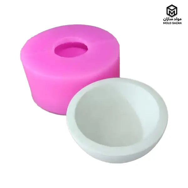 Ball-shaped bowl silicone mold قالب سیلیکونی کاسه مدل توپی