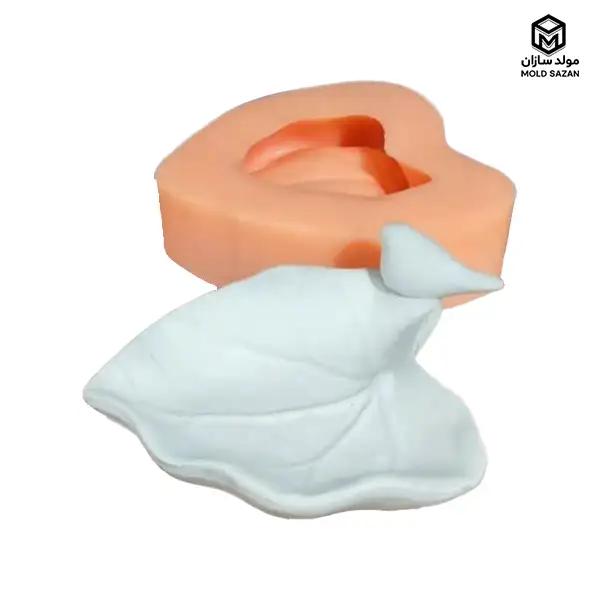 Haft Sin silicone mold, Mardab leaf model قالب سیلیکونی هفت سین مدل برگ مرداب