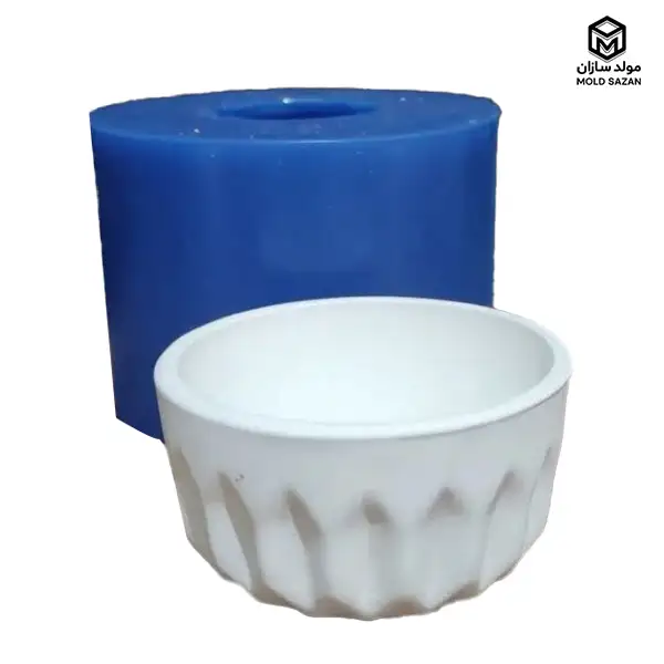 Silicon mold for a HaftSin bowl model Seven قالب سیلیکونی کاسه هفت سین مدل هفت پر