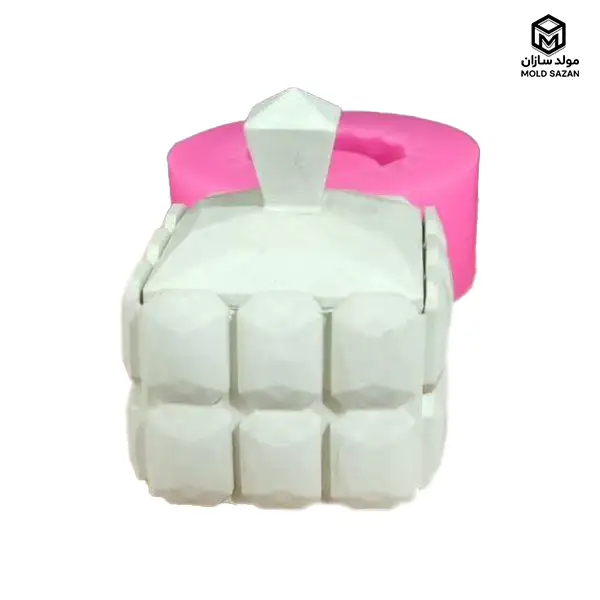 Silicon mold for square candy قالب سیلیکونی قندان مدل مربع