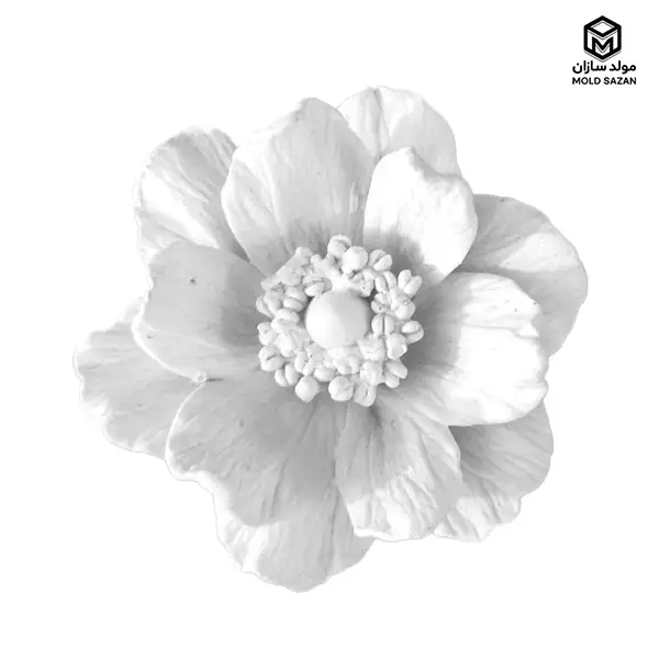 Wild anemone silicone mold قالب سیلیکونی گل شقایق وحشی