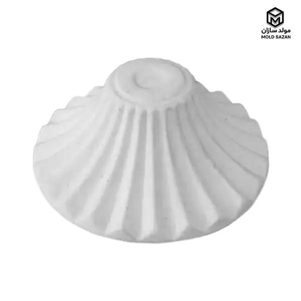 silicon format based on wave model قالب سیلیکونی ظرف پایه مدل موج دار