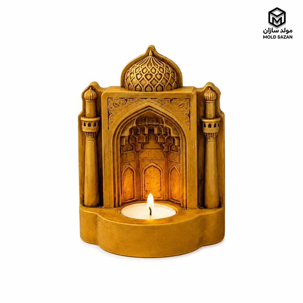 Silicone mold for altar warmer قالب سیلیکونی جا وارمری محراب