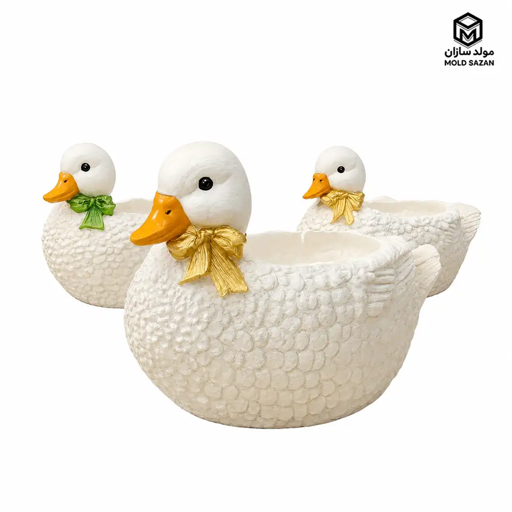 Duck model silicone shot mold قالب سیلیکونی شات مدل اردک