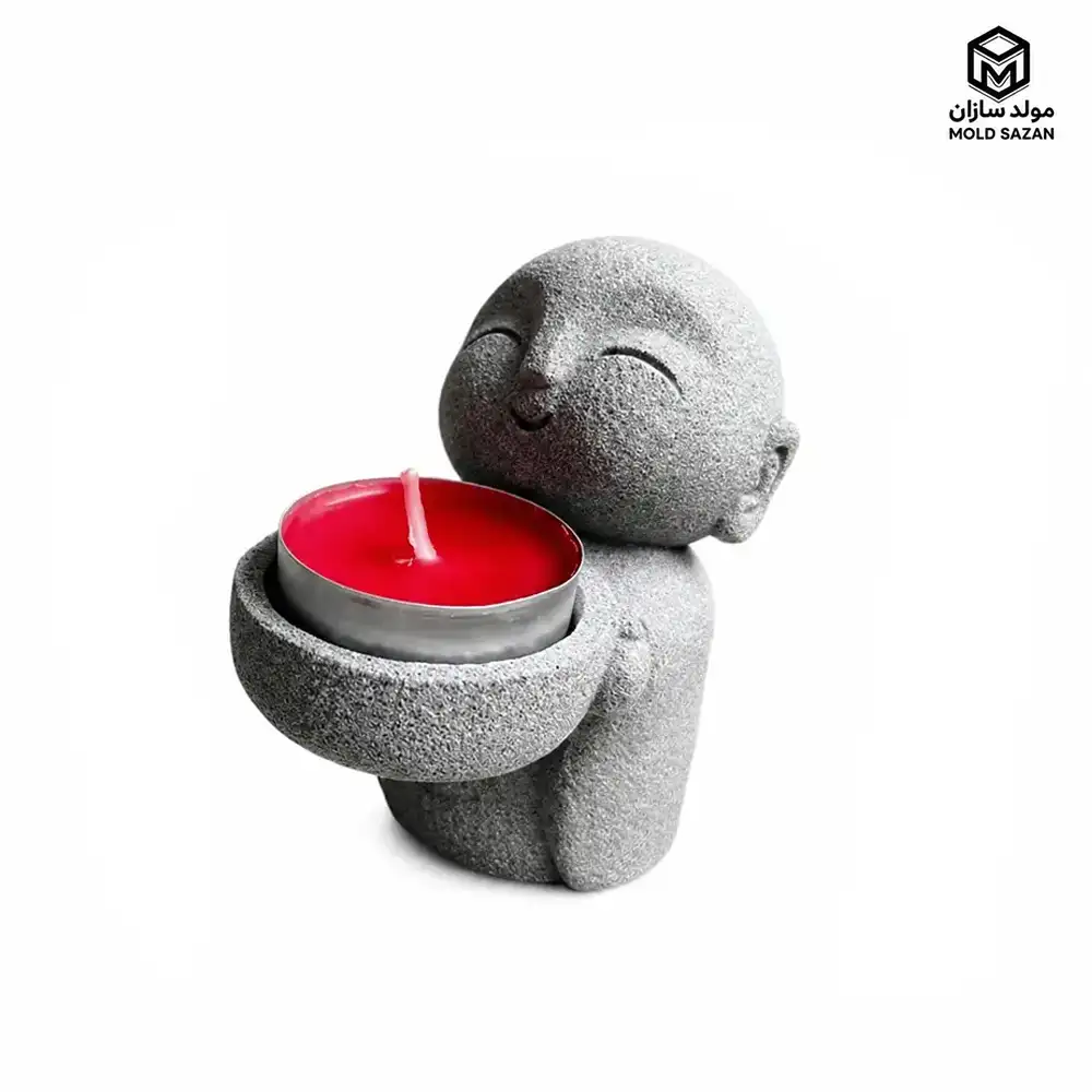 Javanese silicone mold Buddha model قالب سیلیکونی جاوارمری مدل بودا