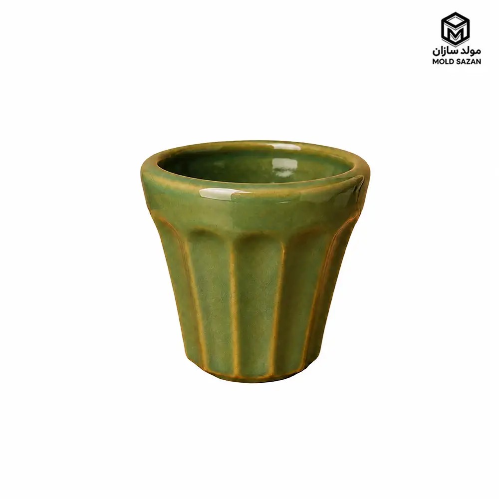 Cactus pot silicone mold قالب سیلیکونی گلدان کاکتوس