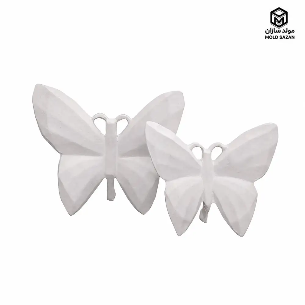 Decorative butterfly candle silicone mold قالب سیلیکونی شمع مدل پروانه های دکوراتیو