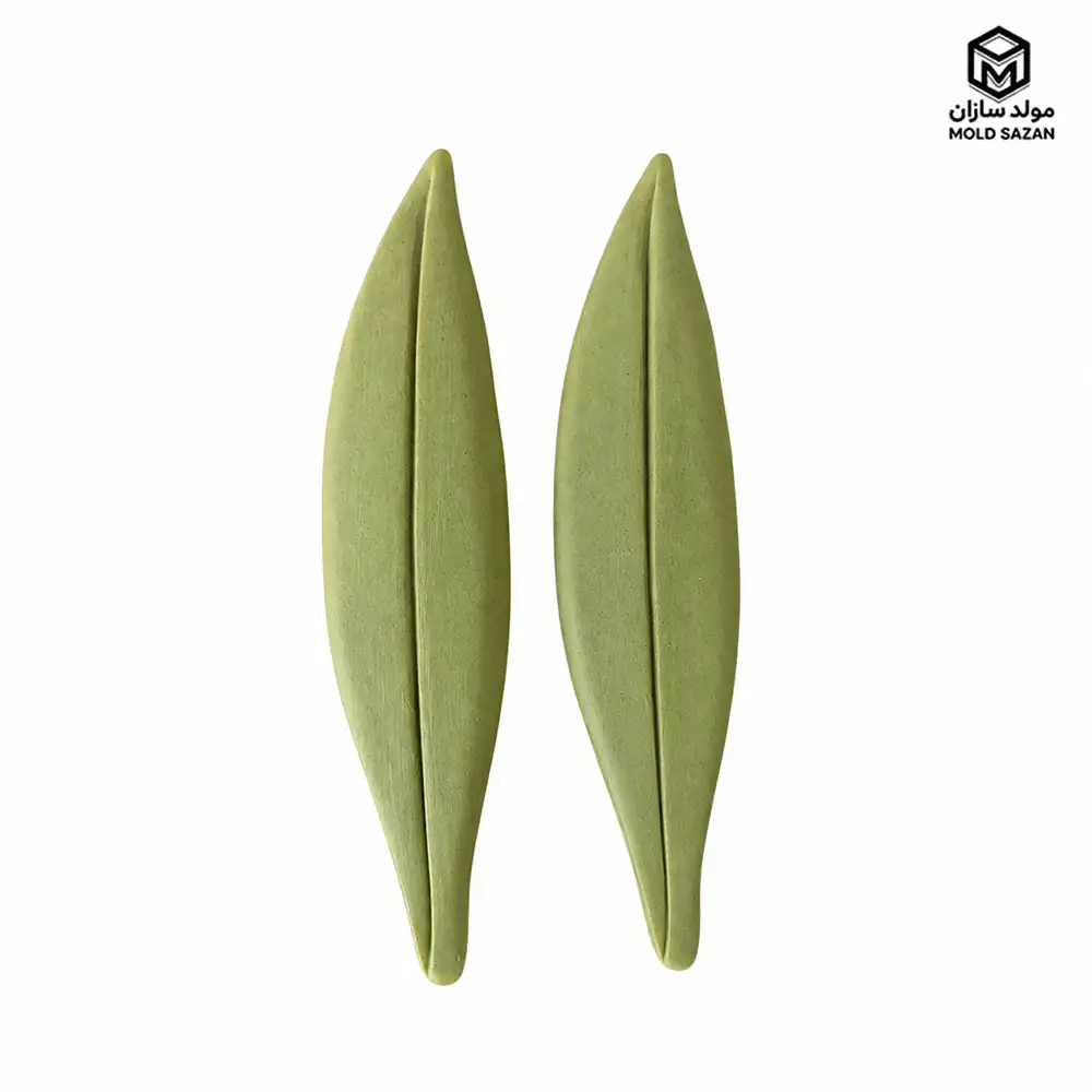 Long leaf model candle silicone mold قالب سیلیکونی شمع مدل برگ بلند