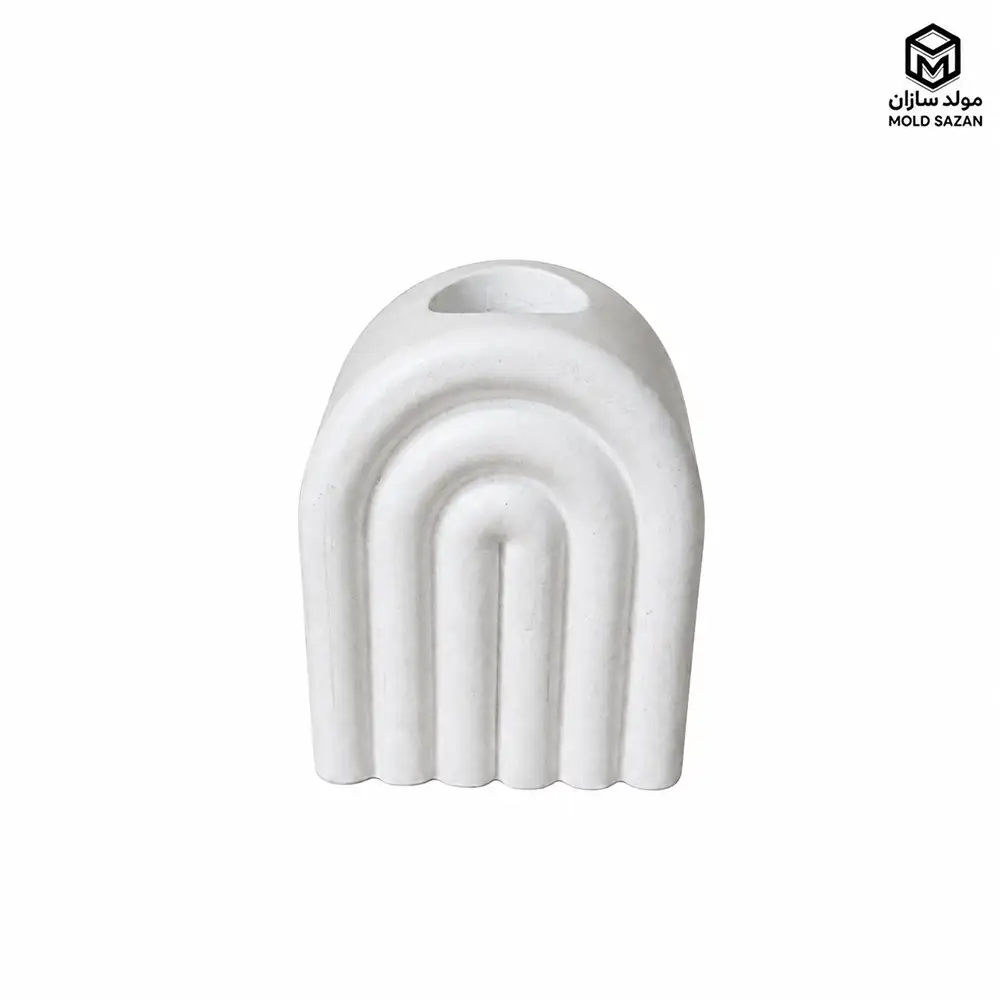 Rainbow Candlestick Silicone Mold قالب سیلیکونی شمعدان رنگین کمان