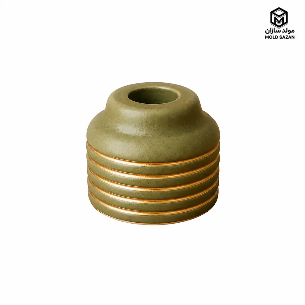 Ring-shaped candlestick silicone mold قالب سیلیکونی شمعدان مدل رینگی