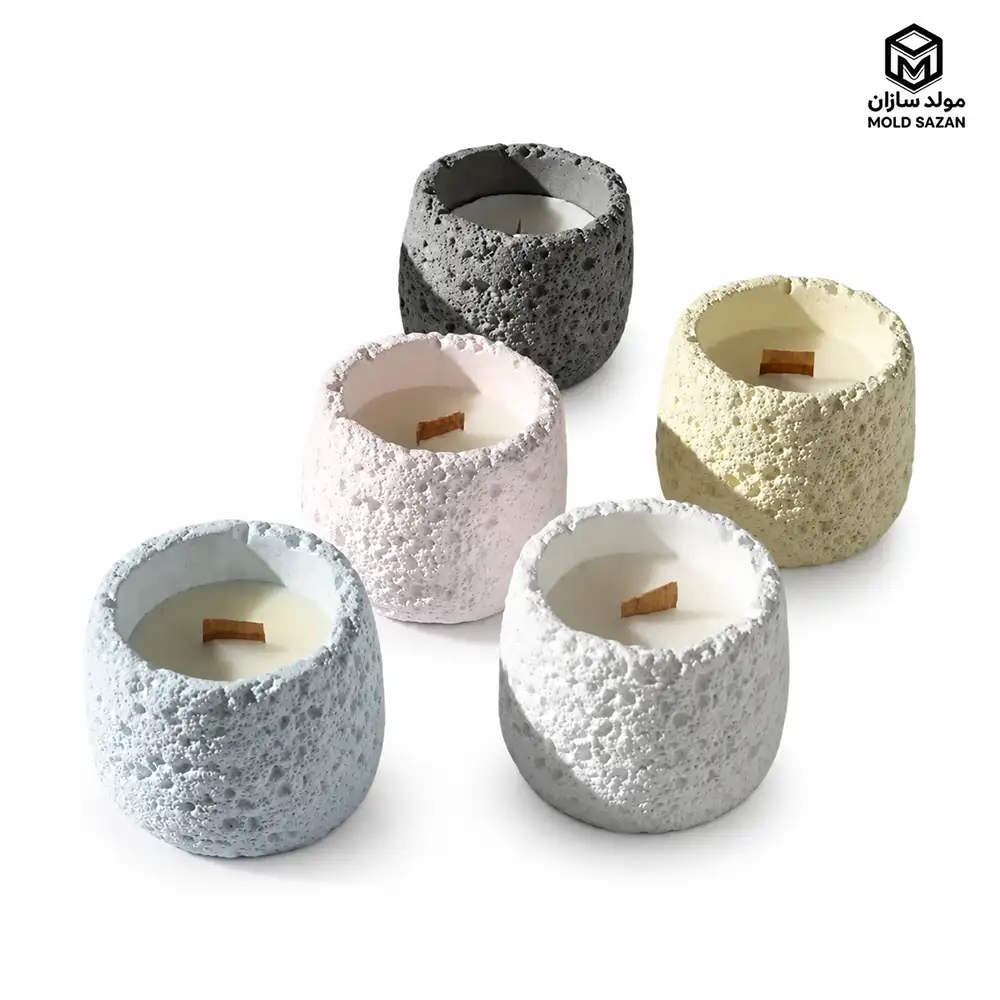 Simple Travertine Shot Silicone Mold قالب سیلیکونی شات تراورتن ساده