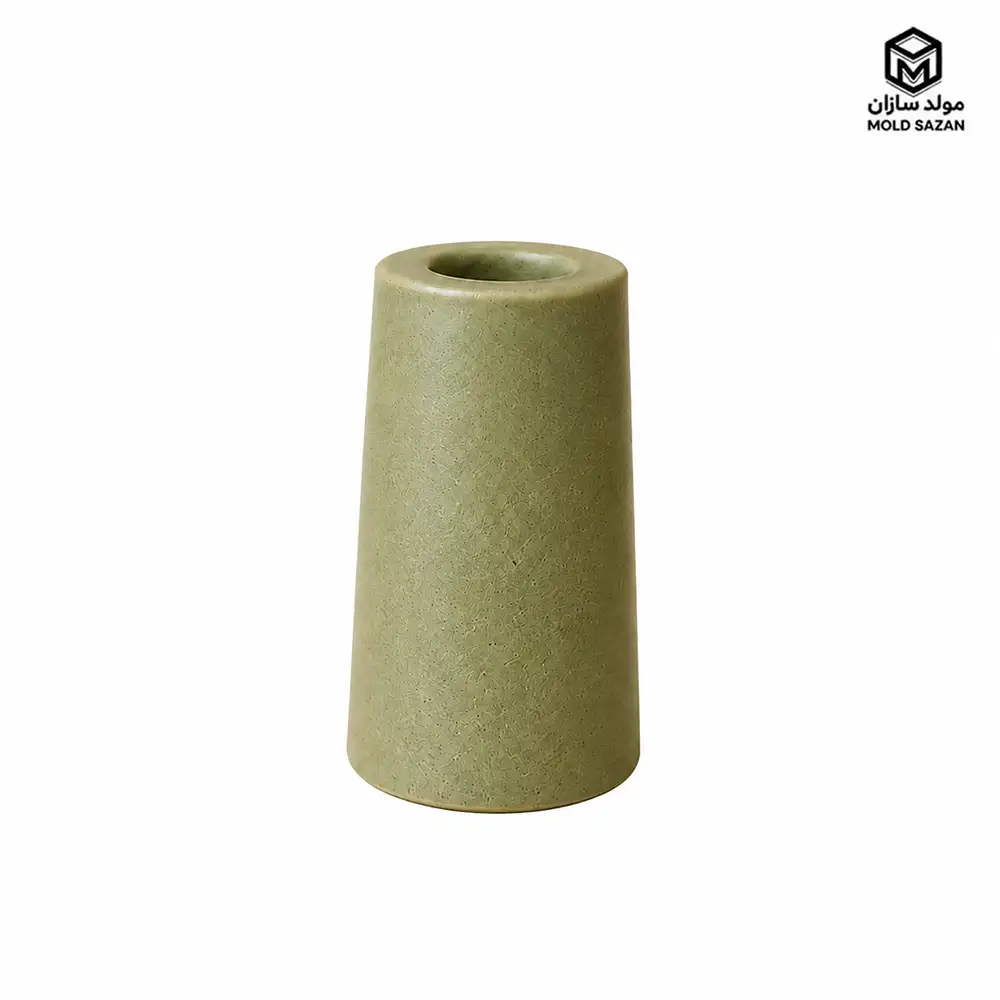 Simple cylindrical candlestick silicone mold قالب سیلیکونی شمعدان استوانه ساده