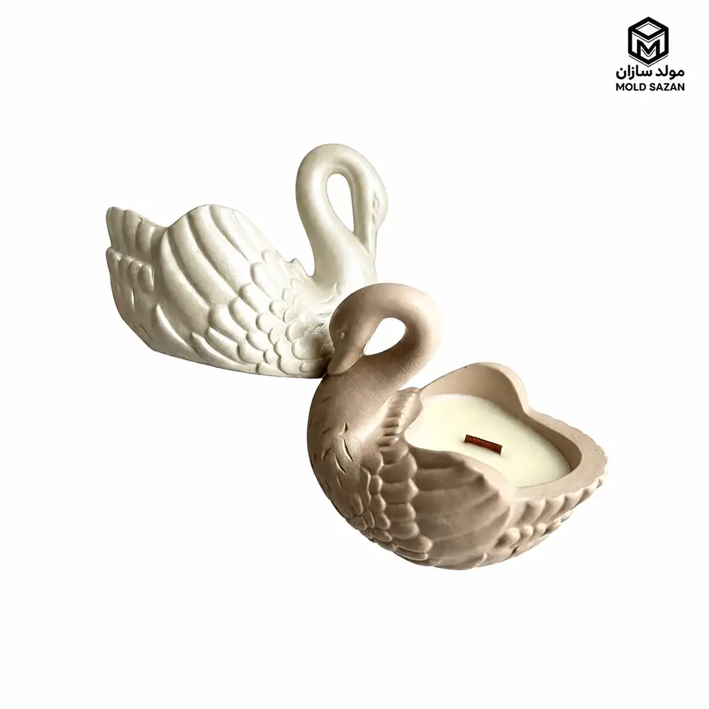 Swan shot silicone mold قالب سیلیکونی شات قو